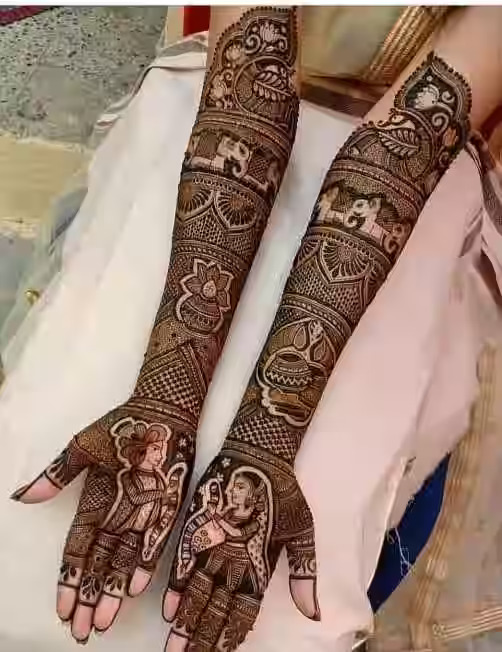 Krishna Mehandi Art